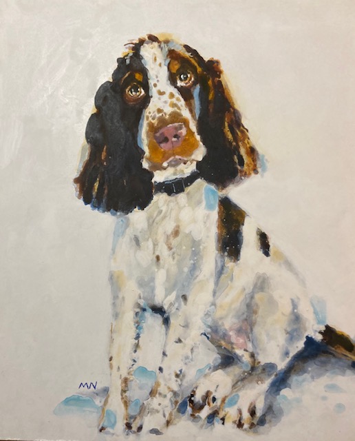 Pet Portraits and Landscape Paintings - Nuttall Art - Spaniel