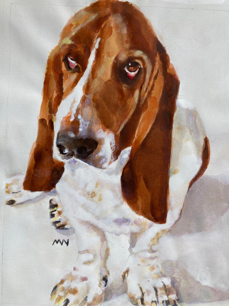 Pet Portraits and Landscape Paintings - Nuttall Art - Bob .. le voleur 